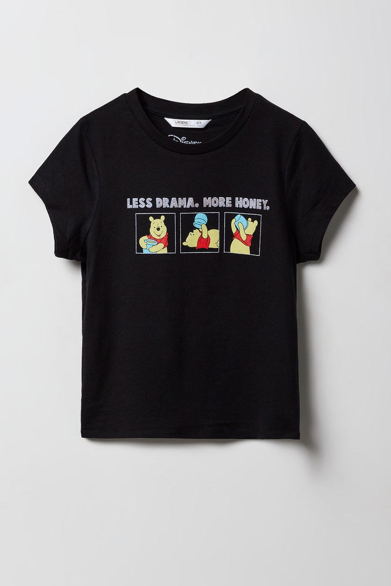 T-shirt à imprimé Winnie the Pooh pour fille