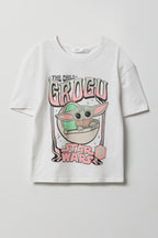T-shirt à imprimé Star Wars Grogu pour fille