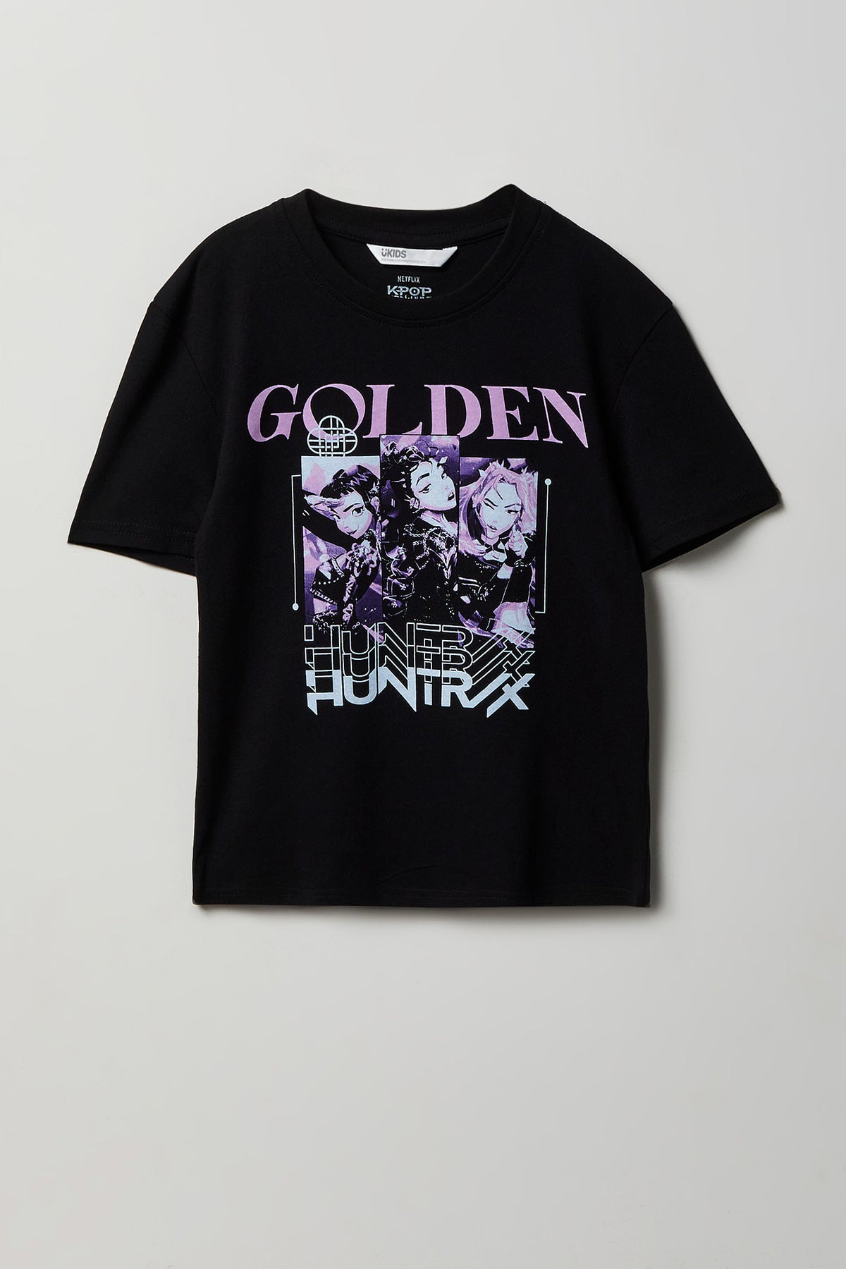 T-shirt à imprimé K-Pop Demon Hunters pour fille