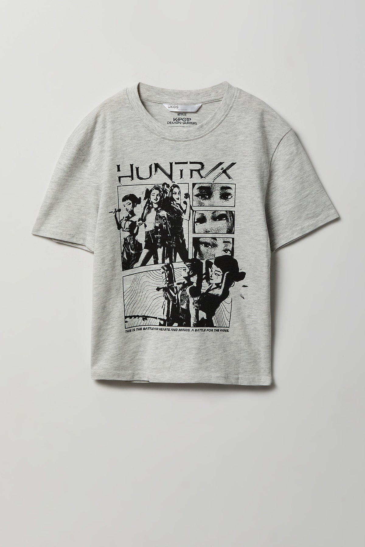 T-shirt à imprimé K-Pop Demon Hunters pour fille