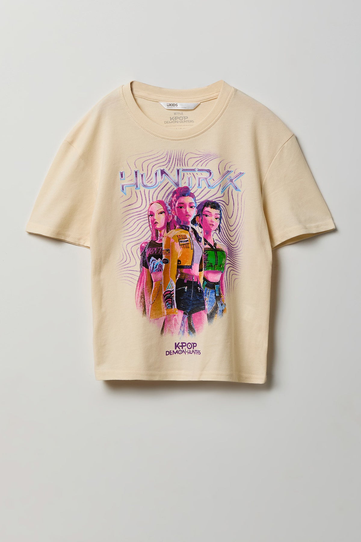 T-shirt à imprimé K-Pop Demon Hunters pour fille
