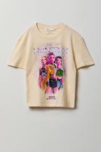 T-shirt à imprimé K-Pop Demon Hunters pour fille