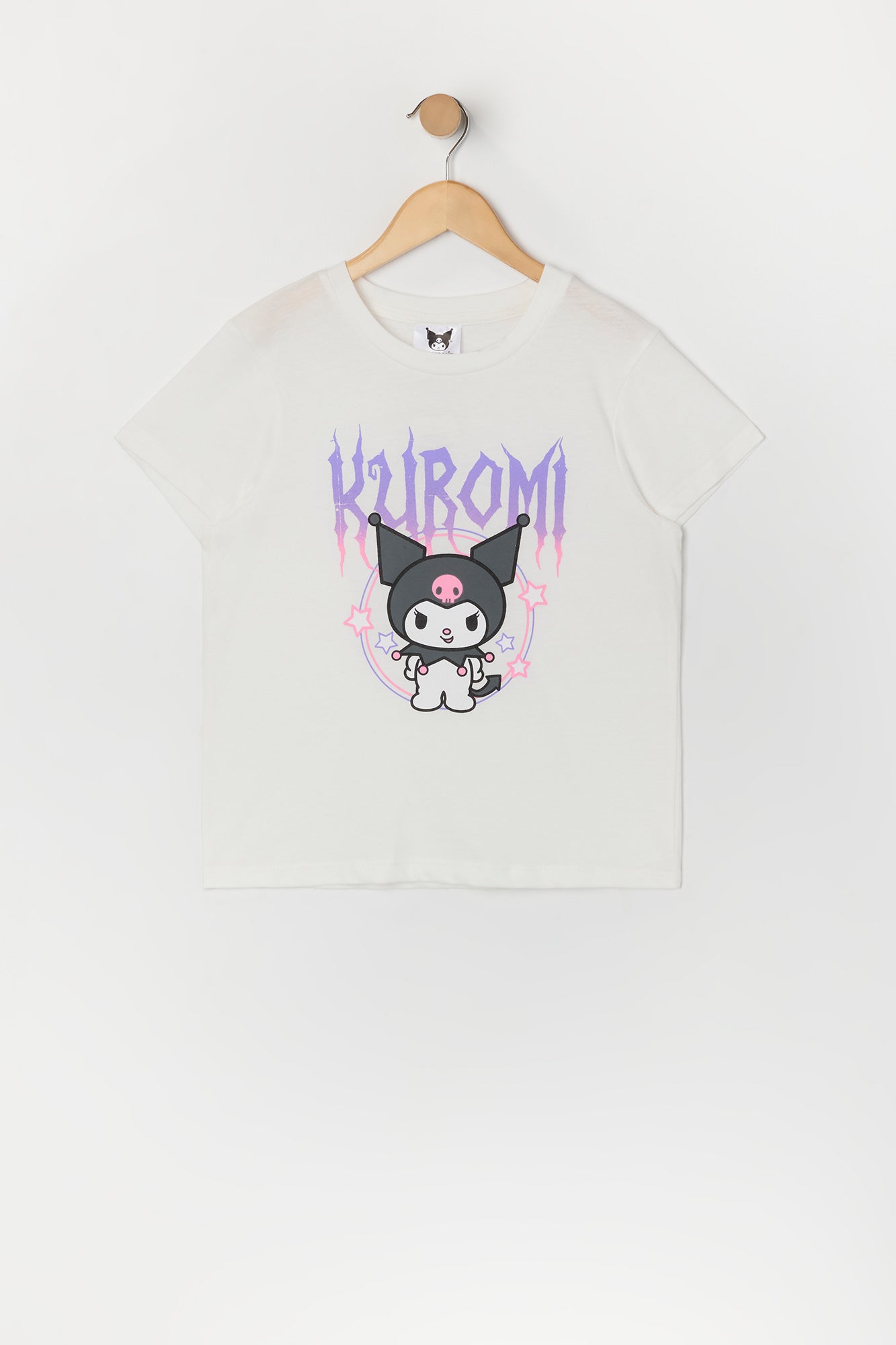 T-shirt Ã  imprimÃ© Kuromi pour fille