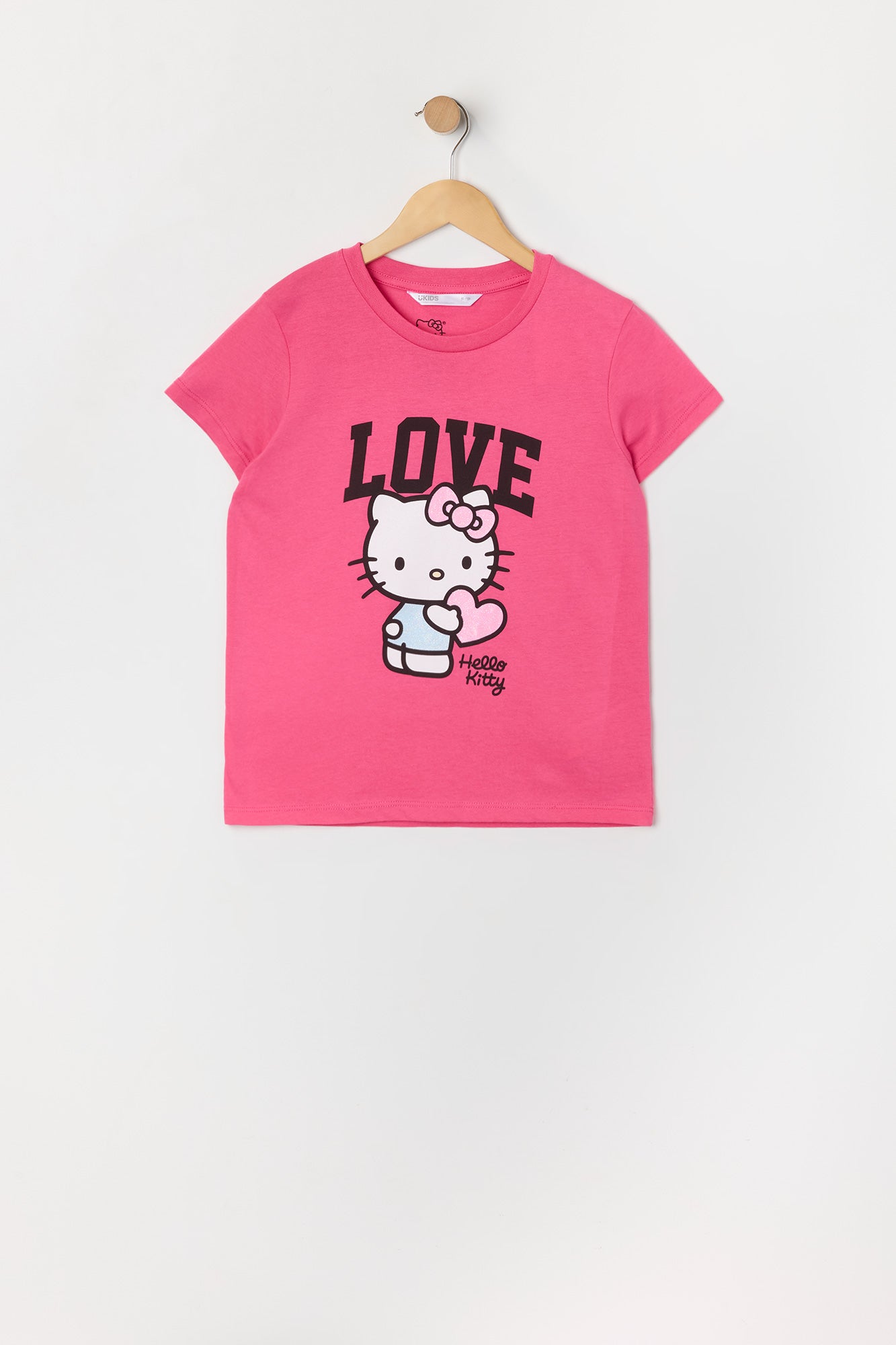 Girls Hello Kitty Love Graphic T-Shirt