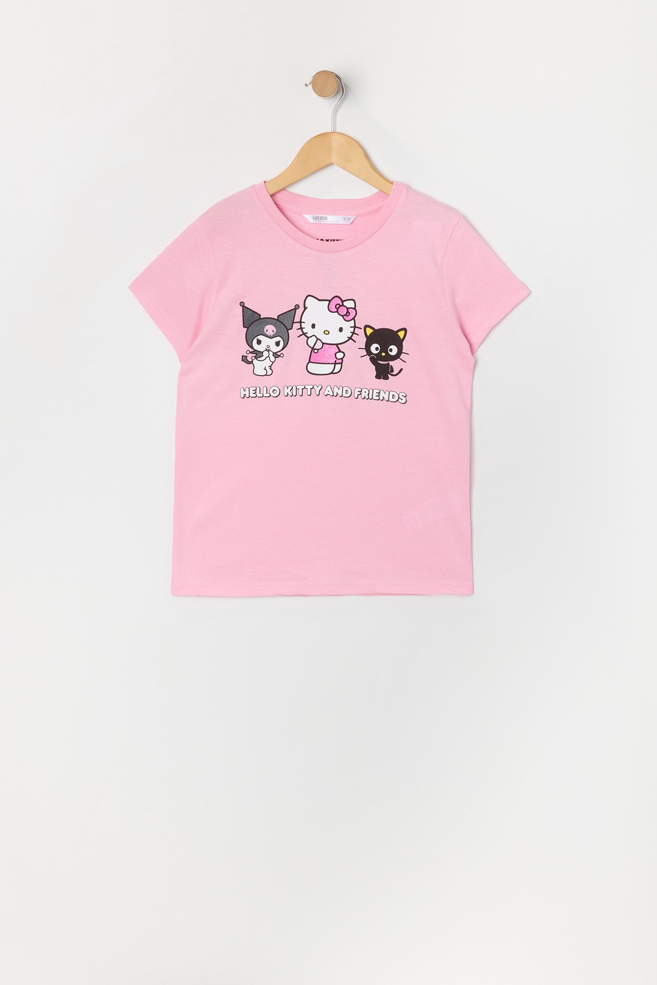 Girls Hello Kitty and Friends Pink Graphic T-Shirt