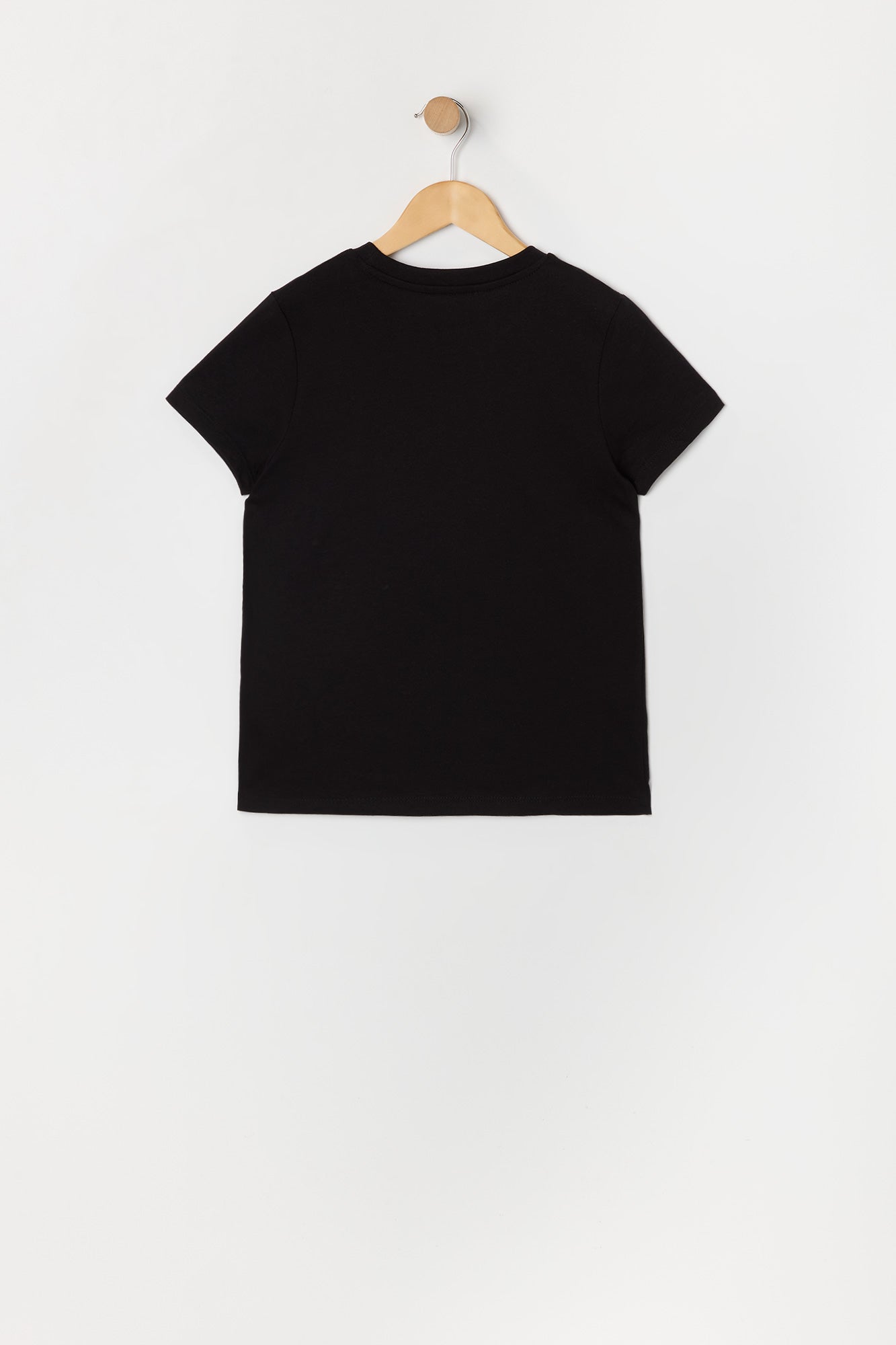 Girls Hello Kitty Black Graphic T-Shirt