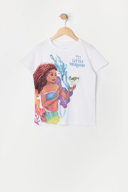Girls The Little Mermaid Graphic T-Shirt