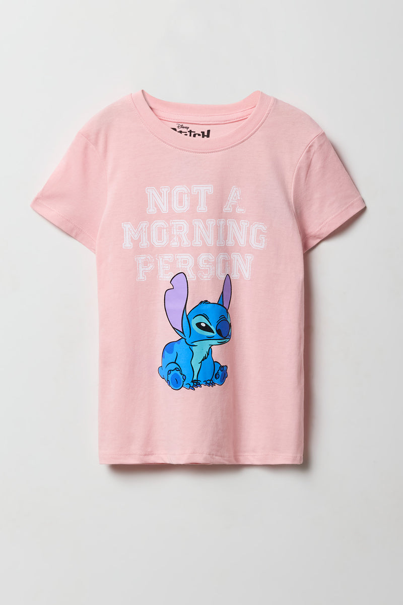 T-shirt à imprimé Morning Stitch pour filles
