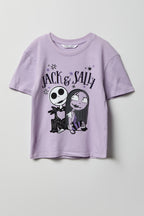 Girls The Nightmare Before Christmas Graphic T-Shirt