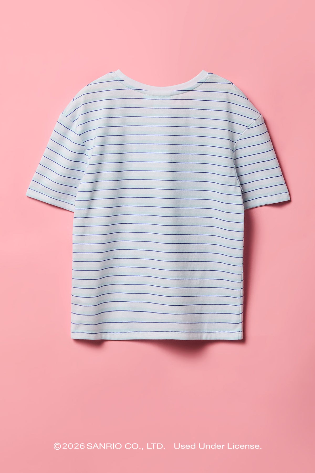 Vue alternative 2. T-shirt rayé à imprimé Cinnamoroll™ pour fille