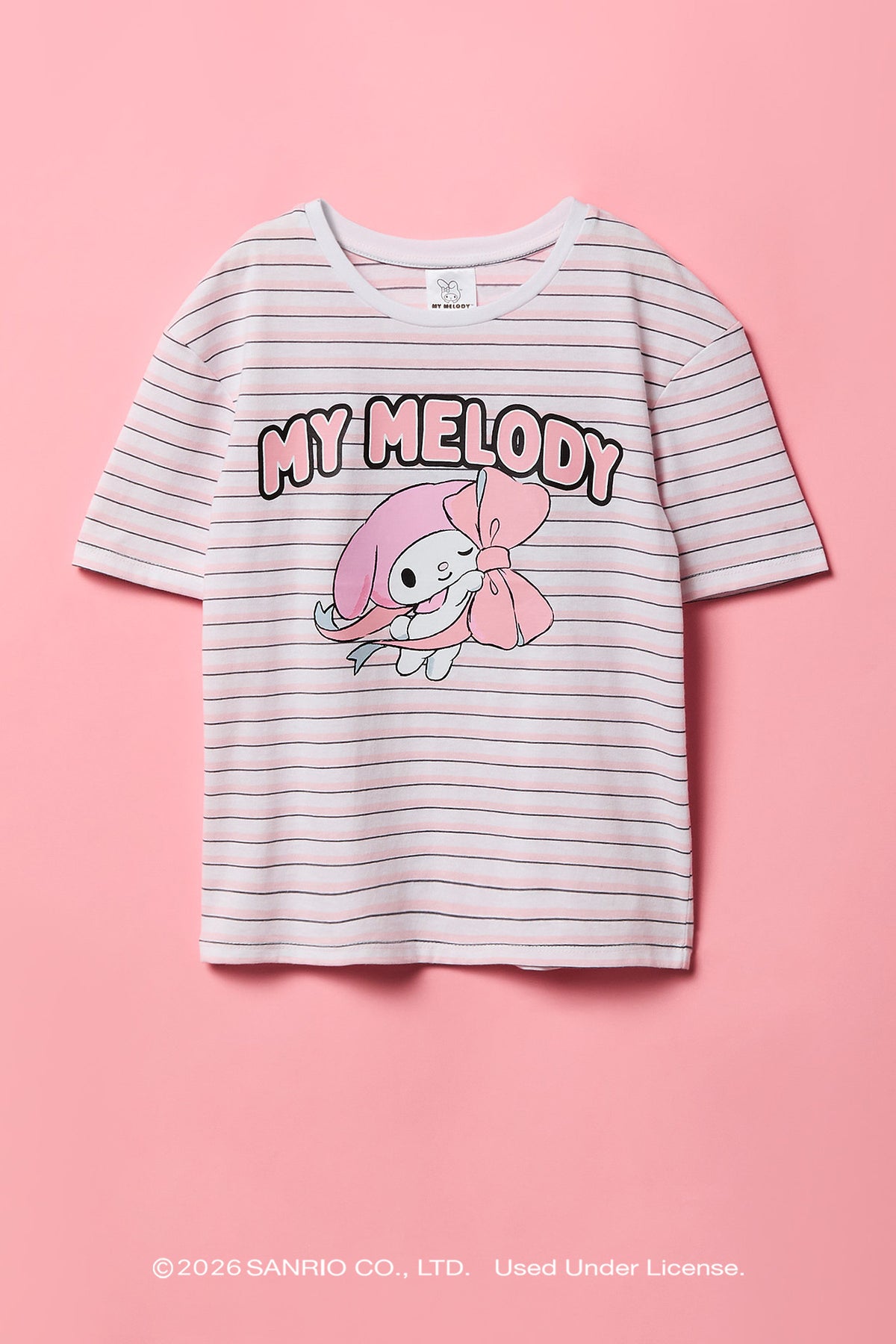 T-shirt rayé à imprimé My Melody™ pour fille