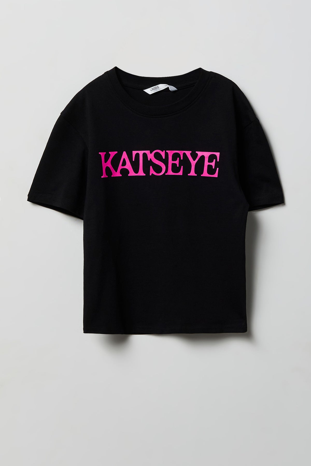 Girls Katseye Graphic T-Shirt - Black