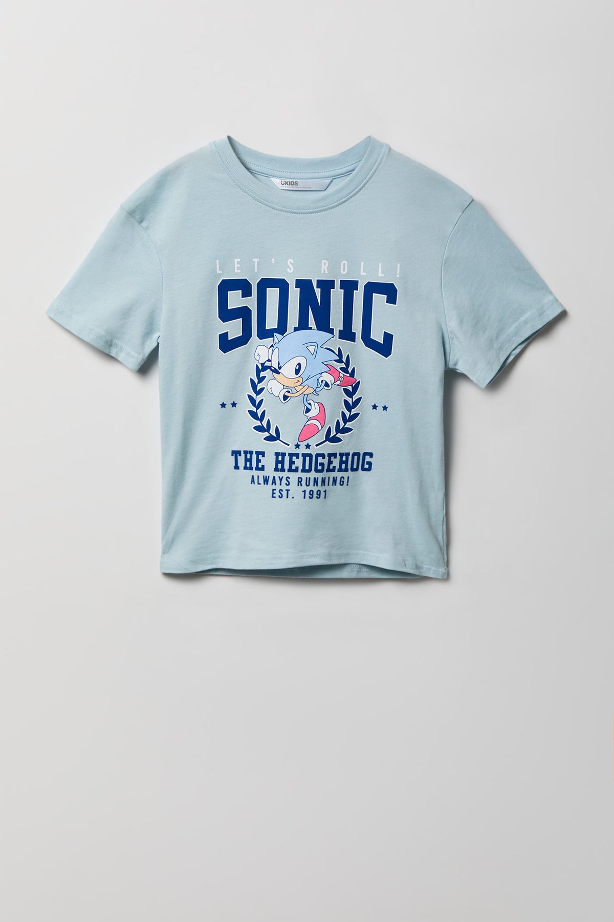 T-shirt à imprimé Sonic pour fille