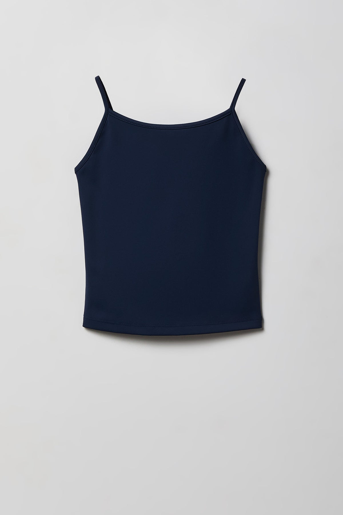 Girls Luxe Heavy Contour Cami - Navy
