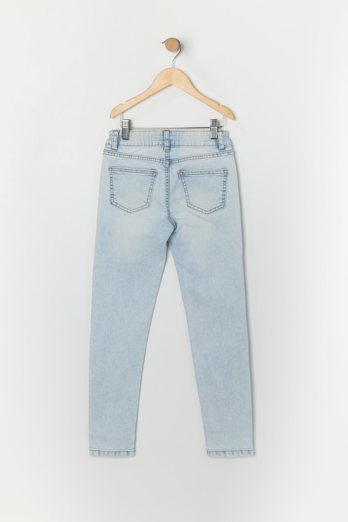 Girls Mid Rise Skinny Jean