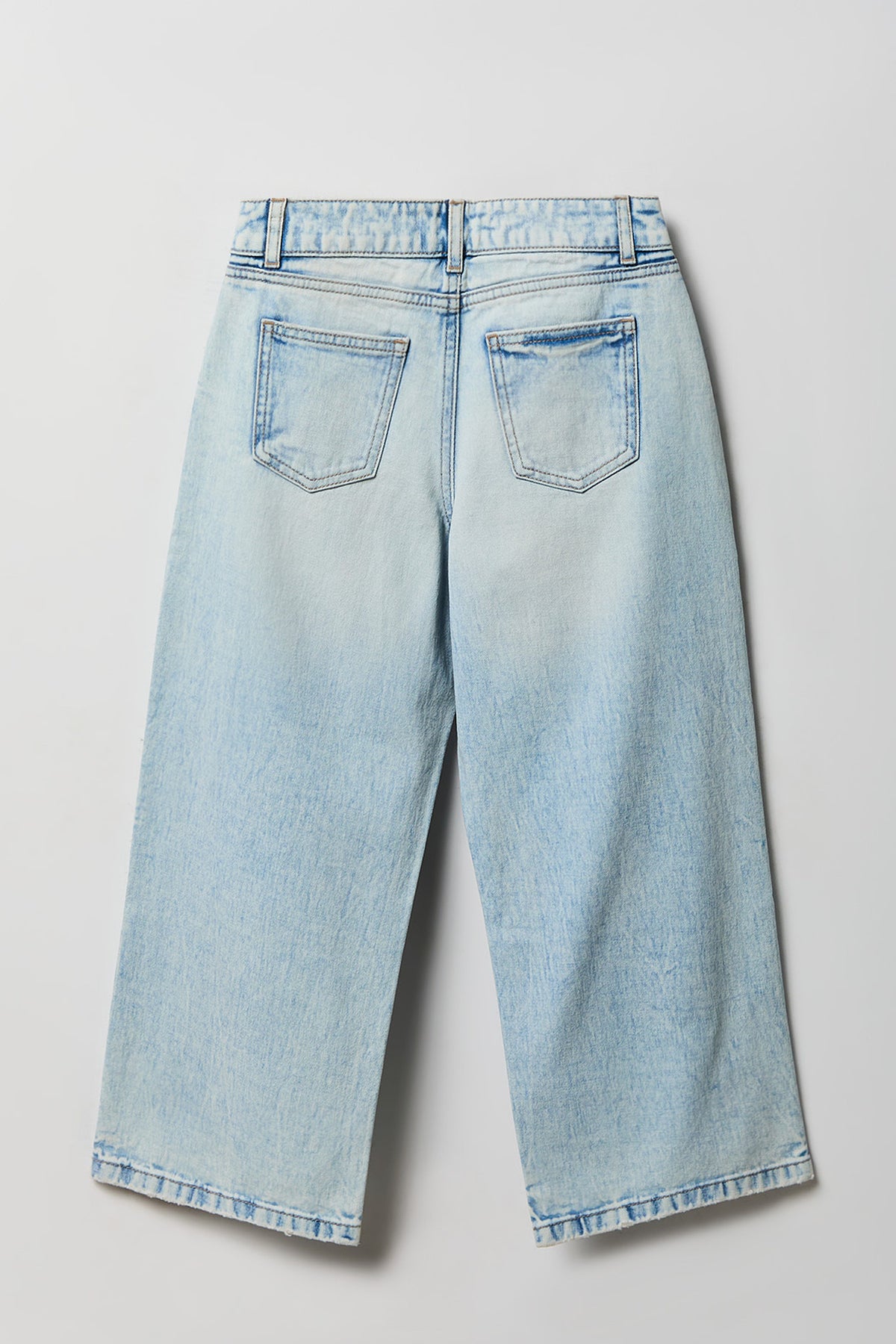 Vue alternative 2. Jean super baggy à taille montante pour fille