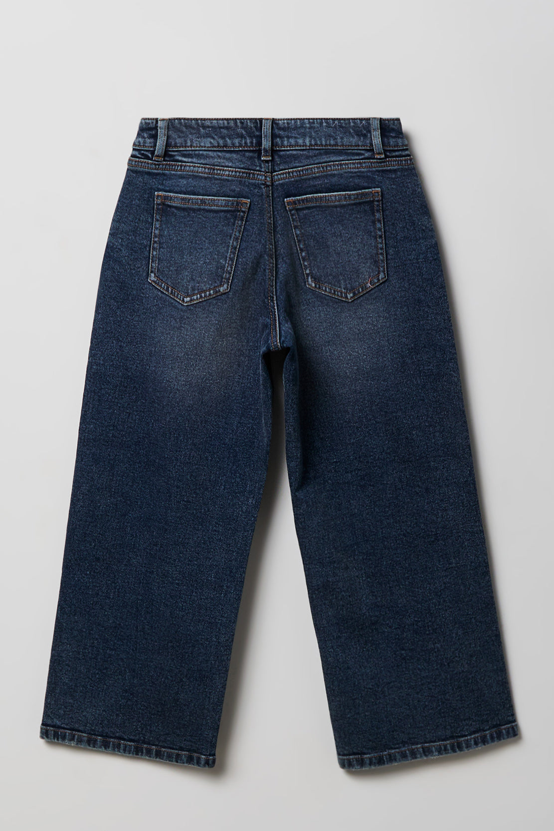 Vue alternative 2. Jean super baggy mi-taille extensible pour fille