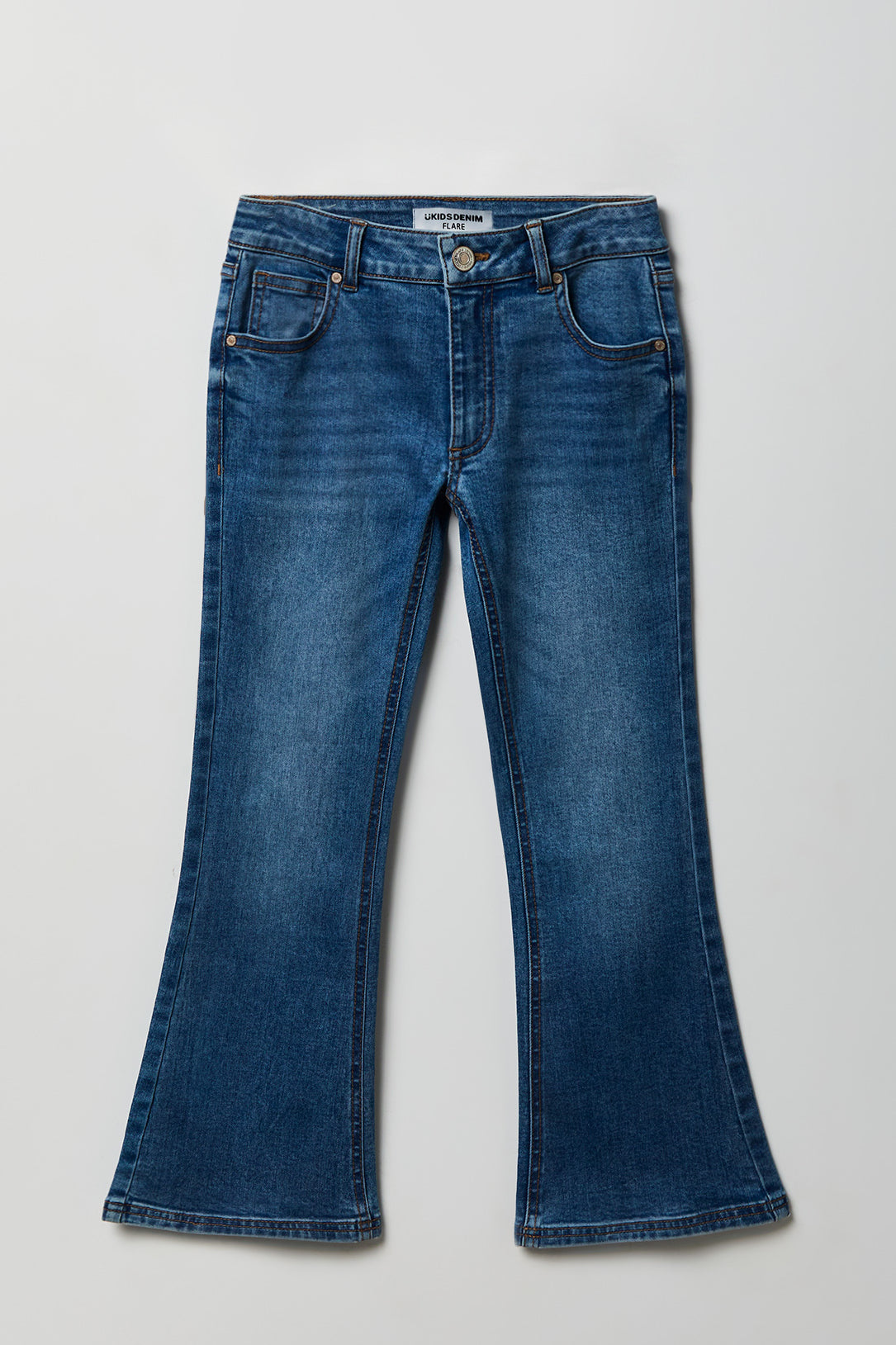 Girls Flare Jean - Denim Blue