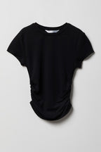 Girls Luxe Heavy Contour Cinched T-Shirt