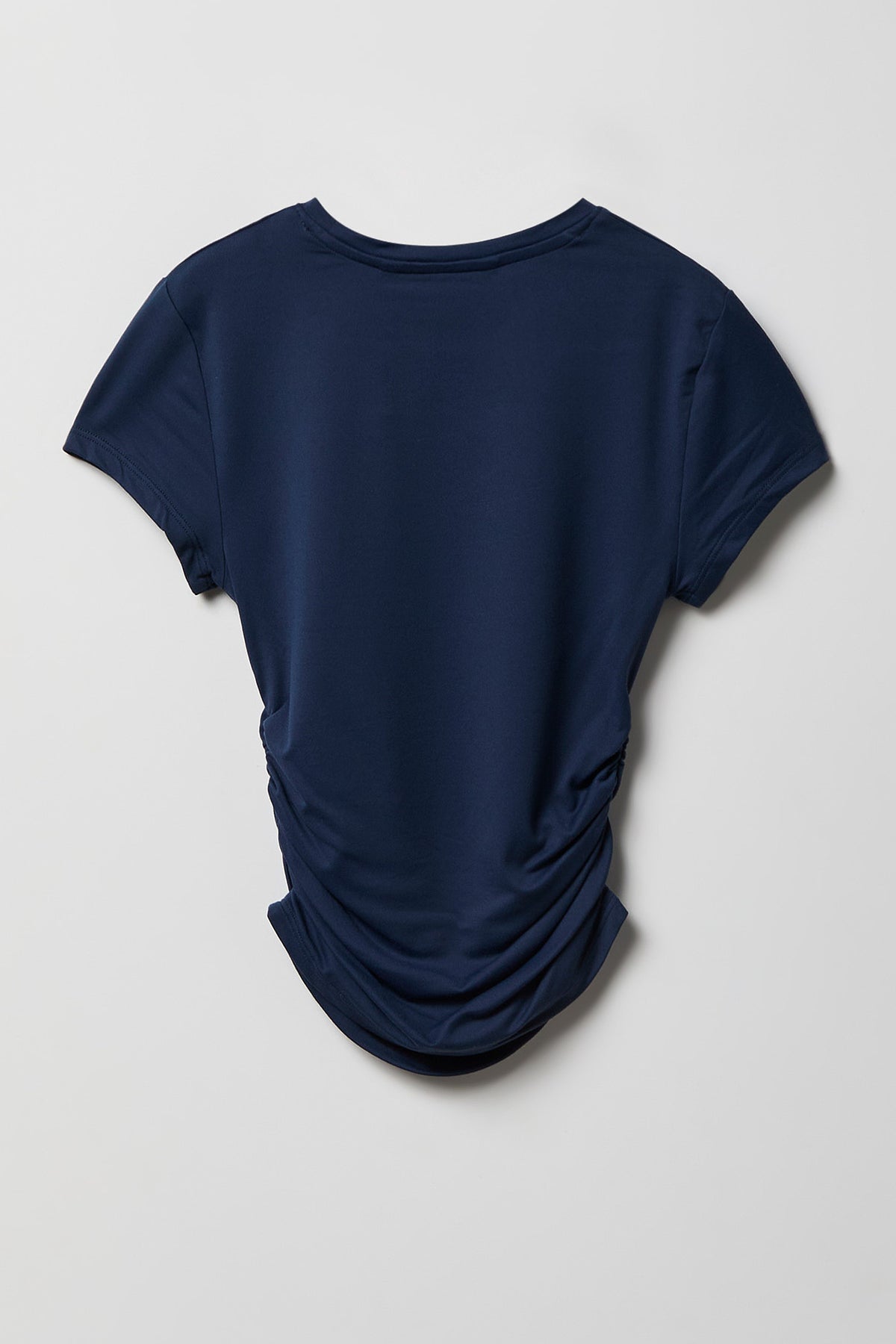 Vue alternative 2. T-shirt profilé cintré en tissu lourd de luxe pour fille