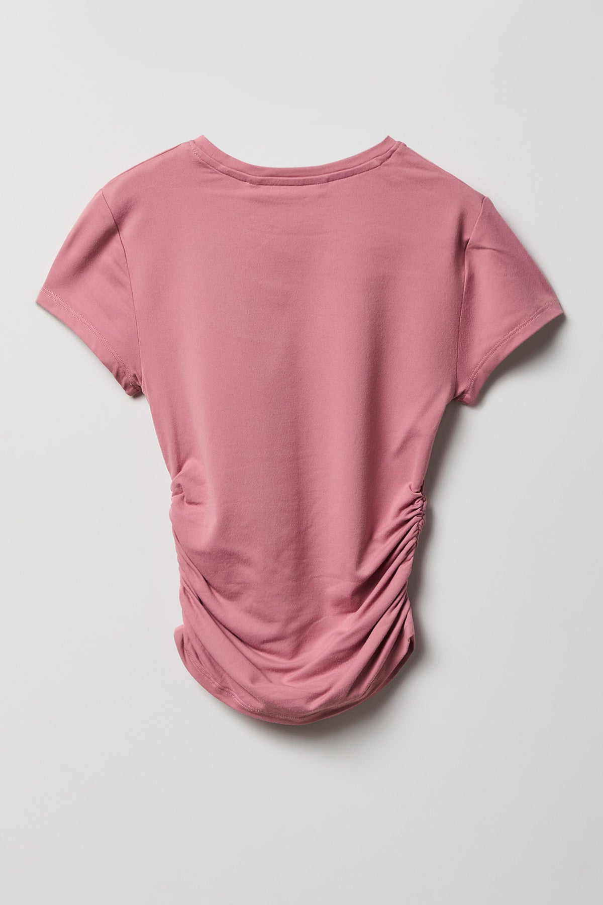 Vue alternative 2. T-shirt profilé cintré en tissu lourd de luxe pour fille
