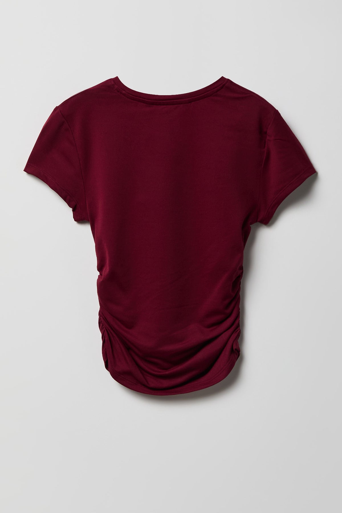 Vue alternative 2. T-shirt profilé cintré en tissu lourd de luxe pour fille