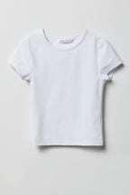 T-shirt profilé lourd de luxe pour fille
