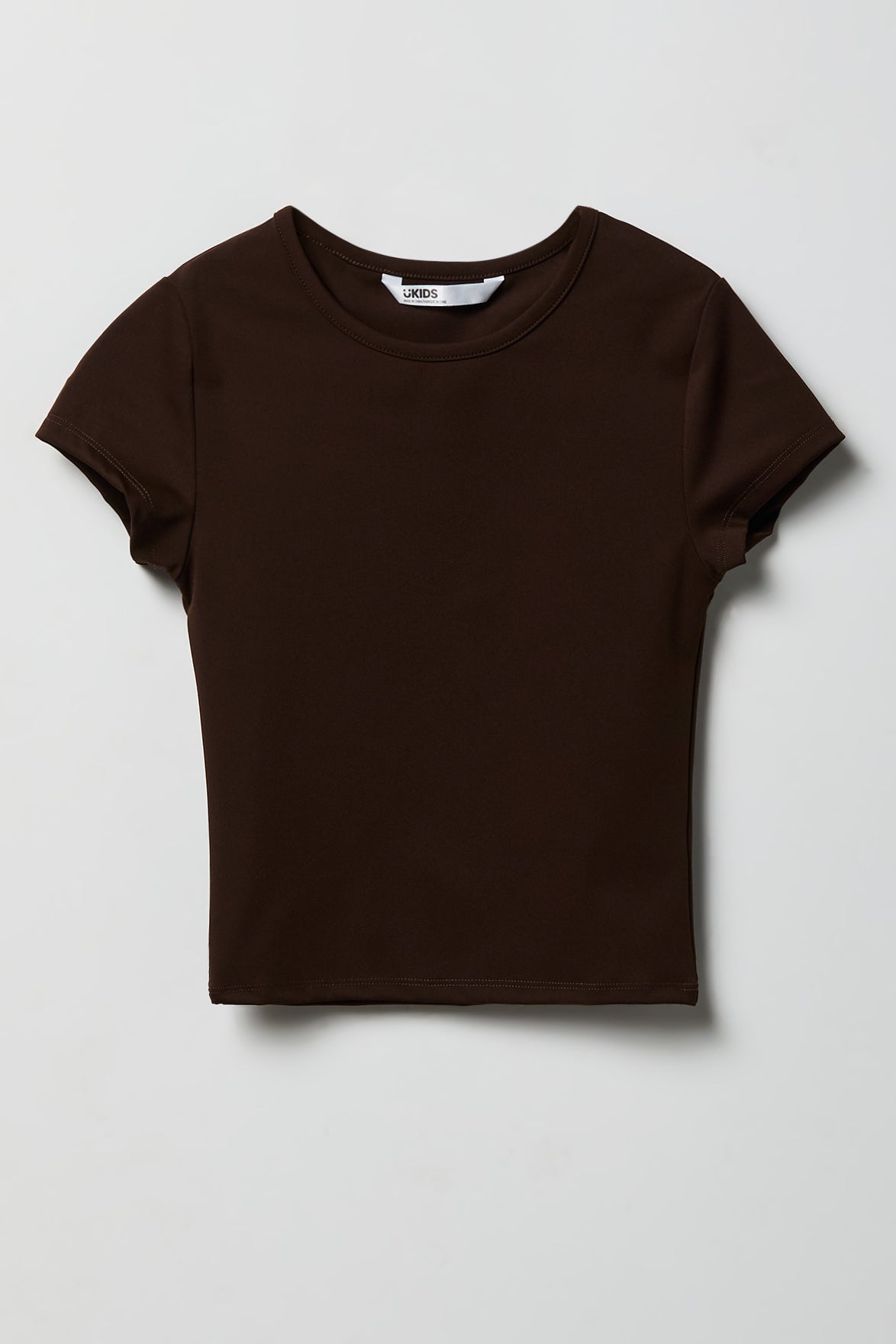 T-shirt profilé lourd de luxe pour fille