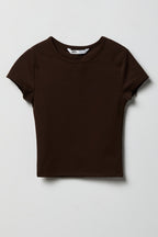 T-shirt profilé lourd de luxe pour fille
