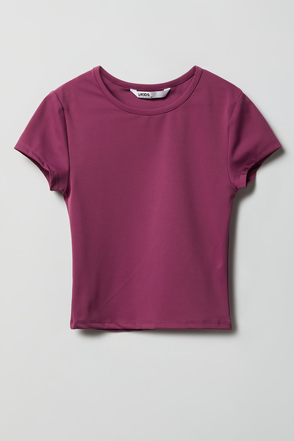 T-shirt profilé lourd de luxe pour fille