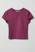 T-shirt profilé lourd de luxe pour fille