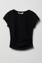 T-shirt cintré sur les côtés pour fille
