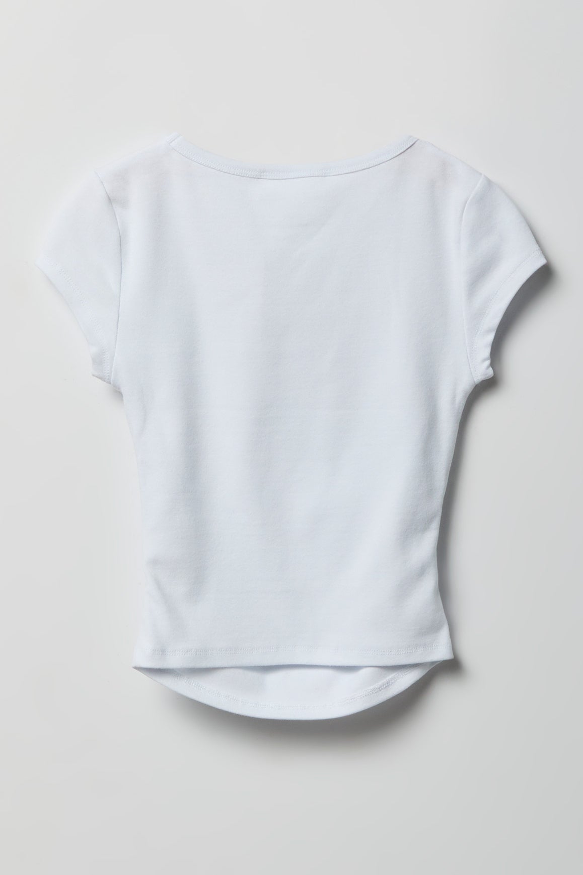Vue alternative 2. T-shirt cintré sur les côtés pour fille