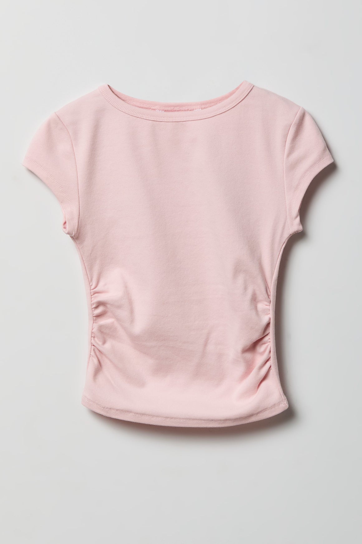 T-shirt cintré sur les côtés pour fille