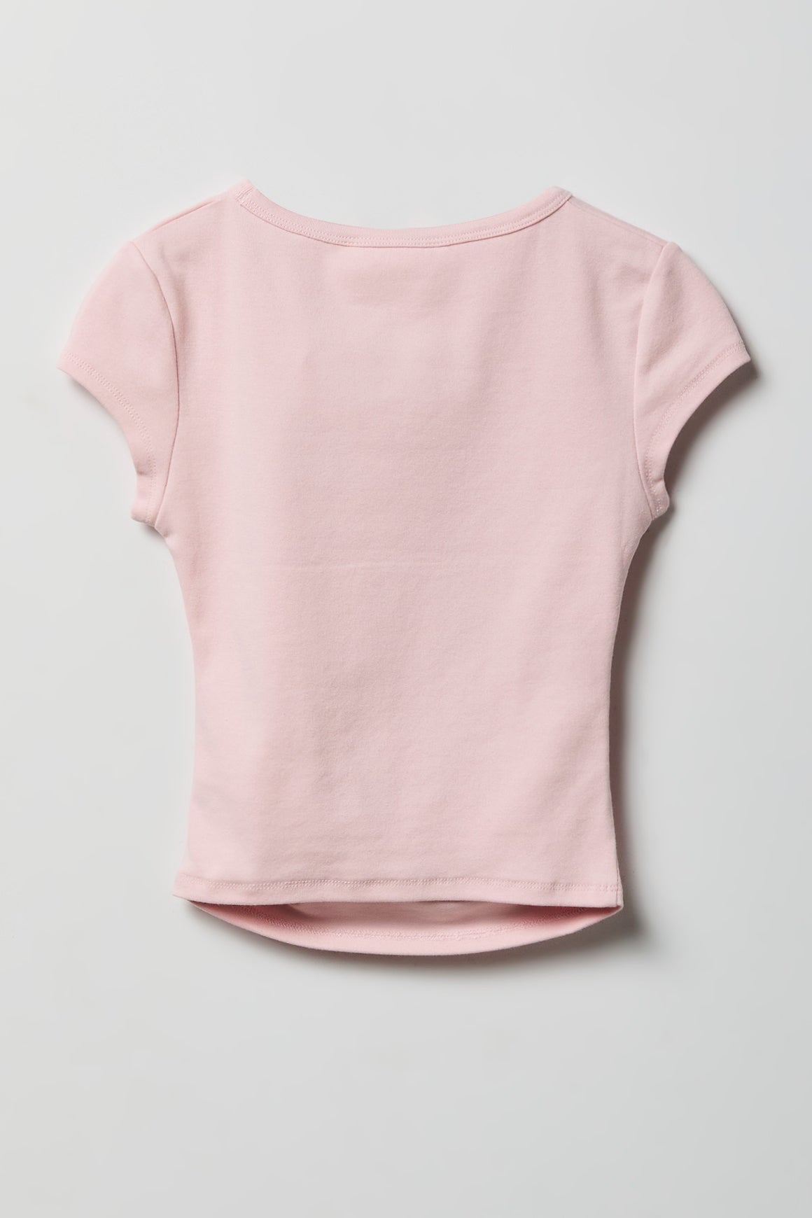 Vue alternative 2. T-shirt cintré sur les côtés pour fille
