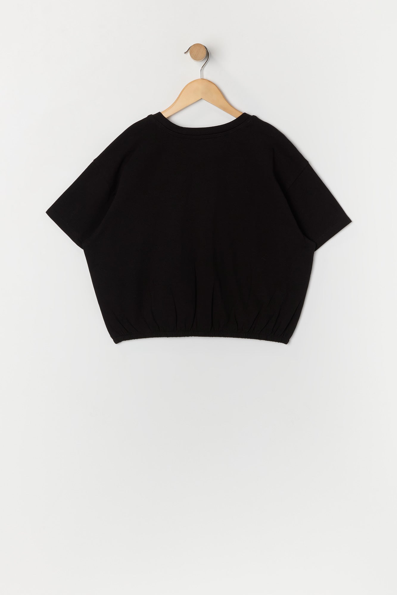 Girls Cinched Hem Utility T-Shirt