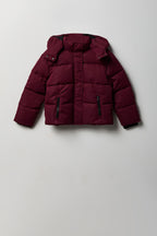 Blouson bouffant court à imprimé City pour fille