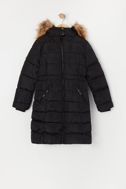 Girls Storm Mountain Quilted Puffer Jacket – Urban Planet