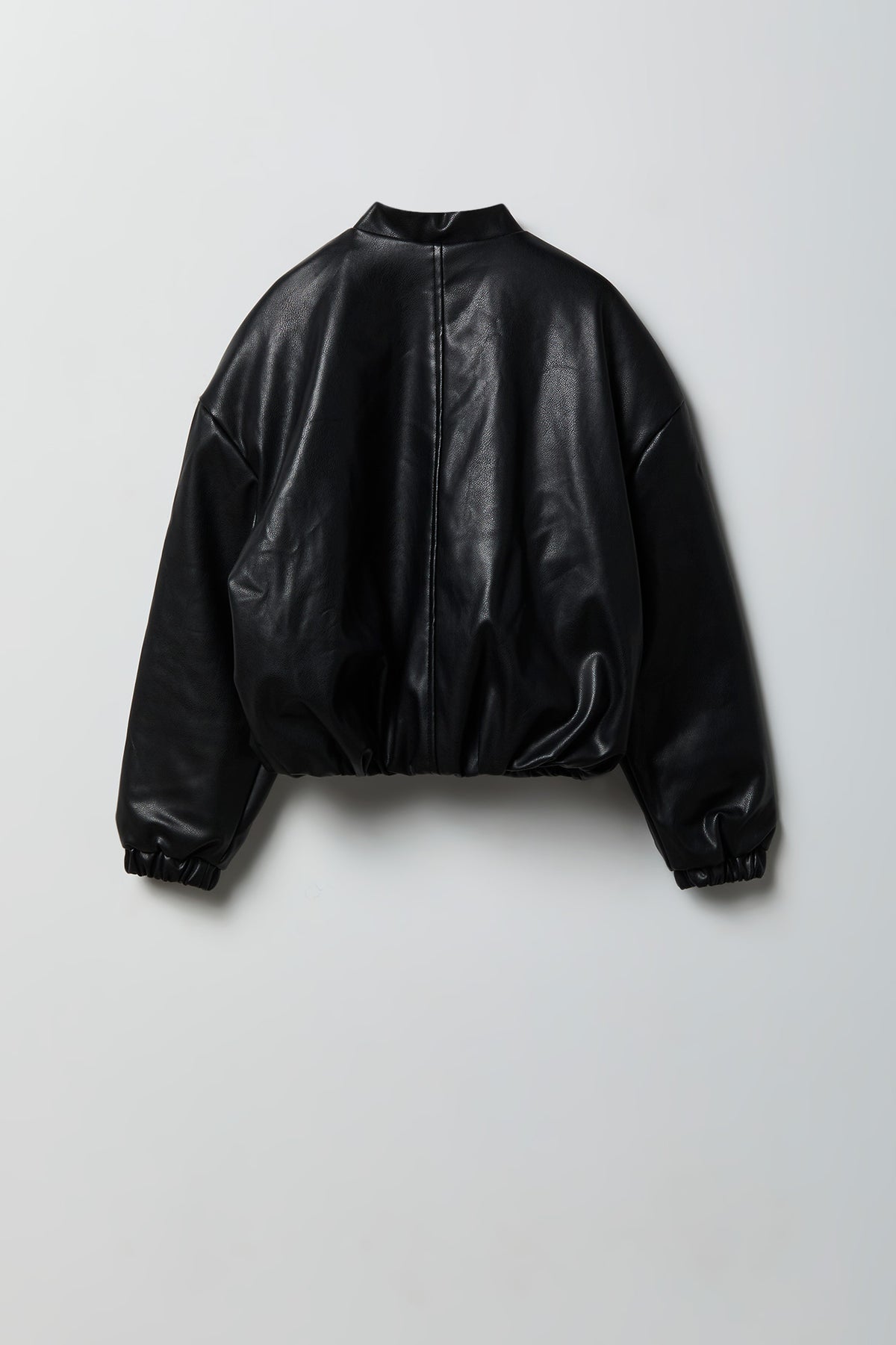 Vue alternative 2. Blouson aviateur en similiuir