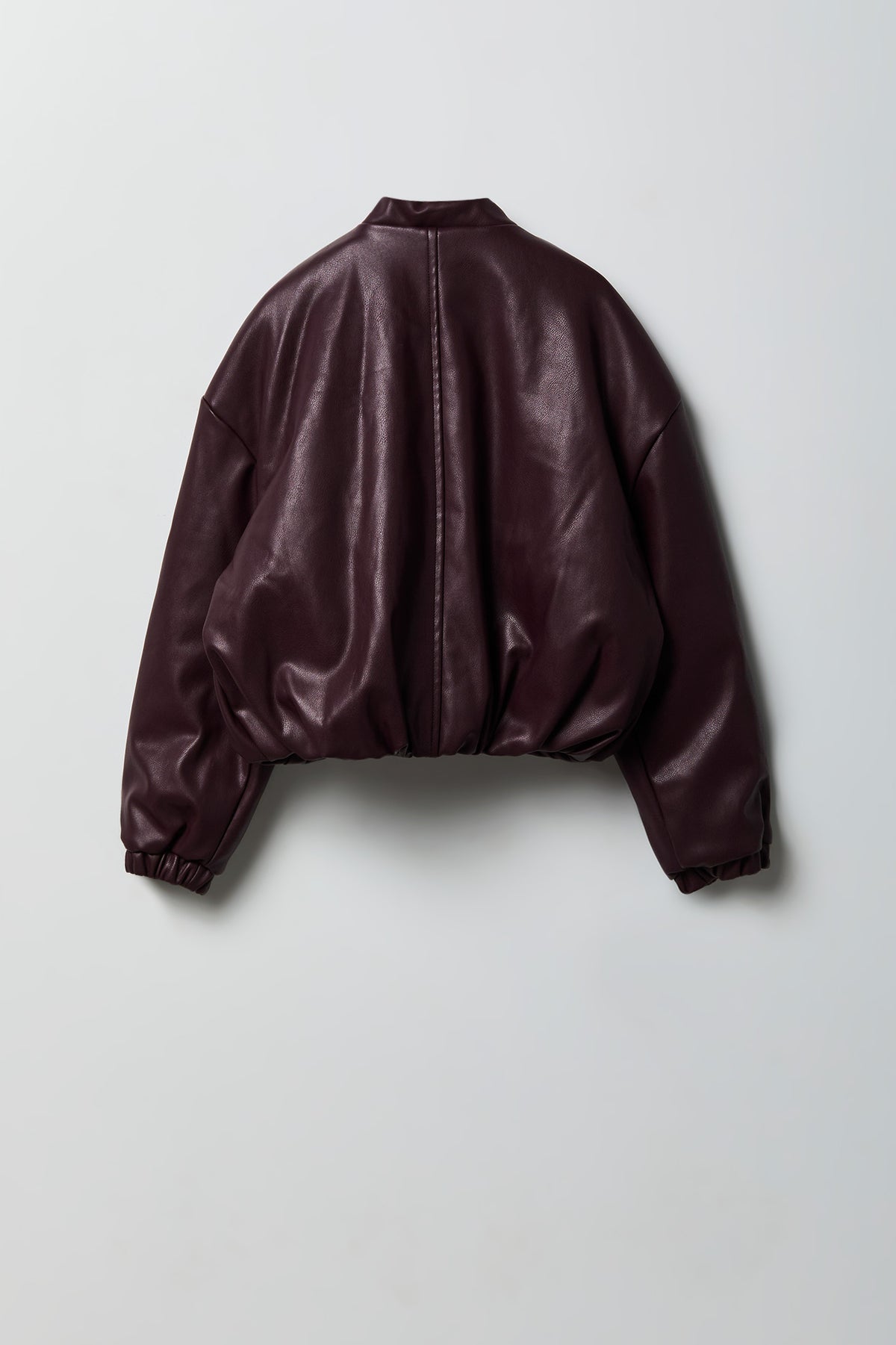 Vue alternative 2. Blouson aviateur en similiuir