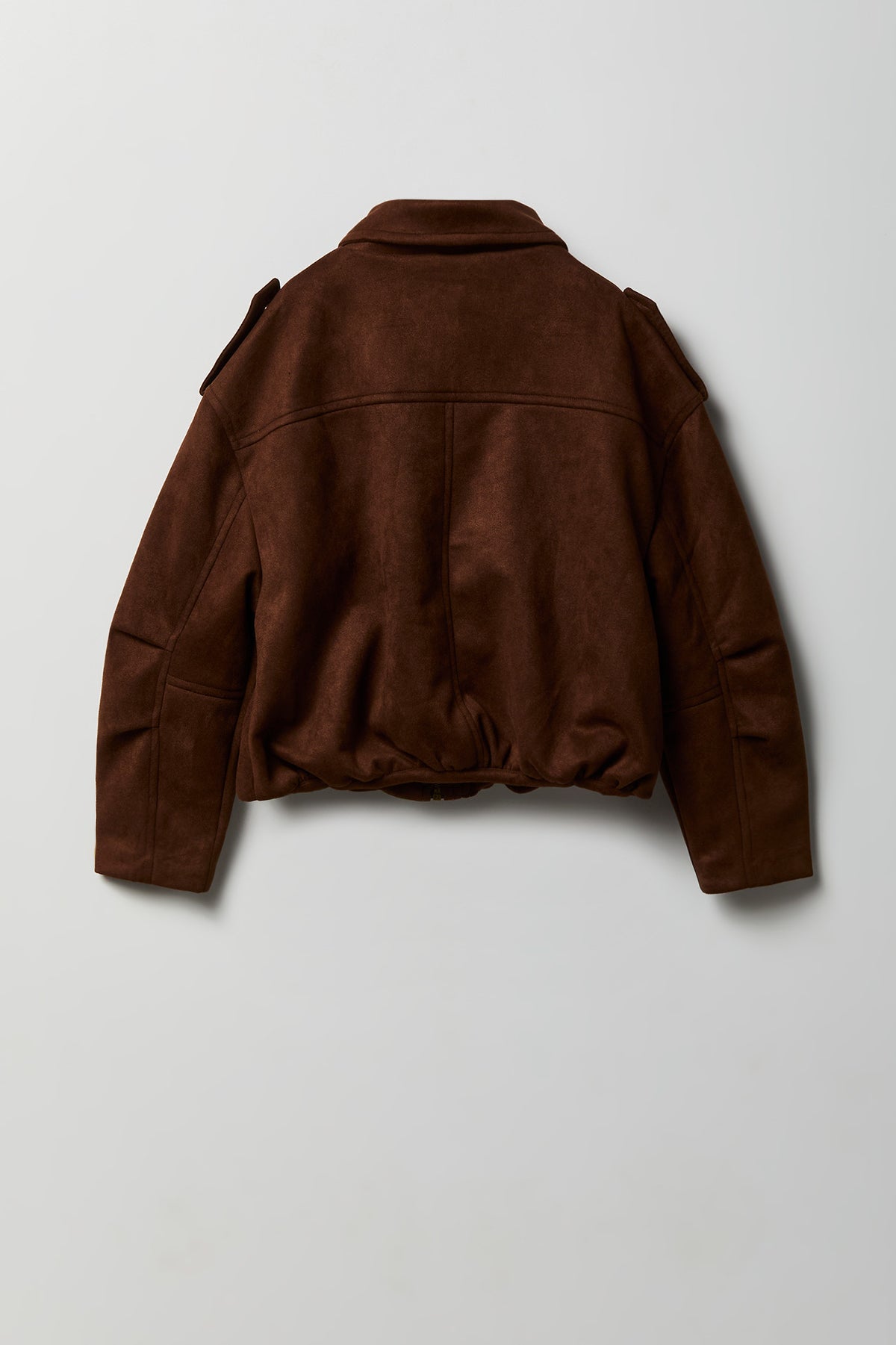 Vue alternative 2. Blouson en similisuède pour fille