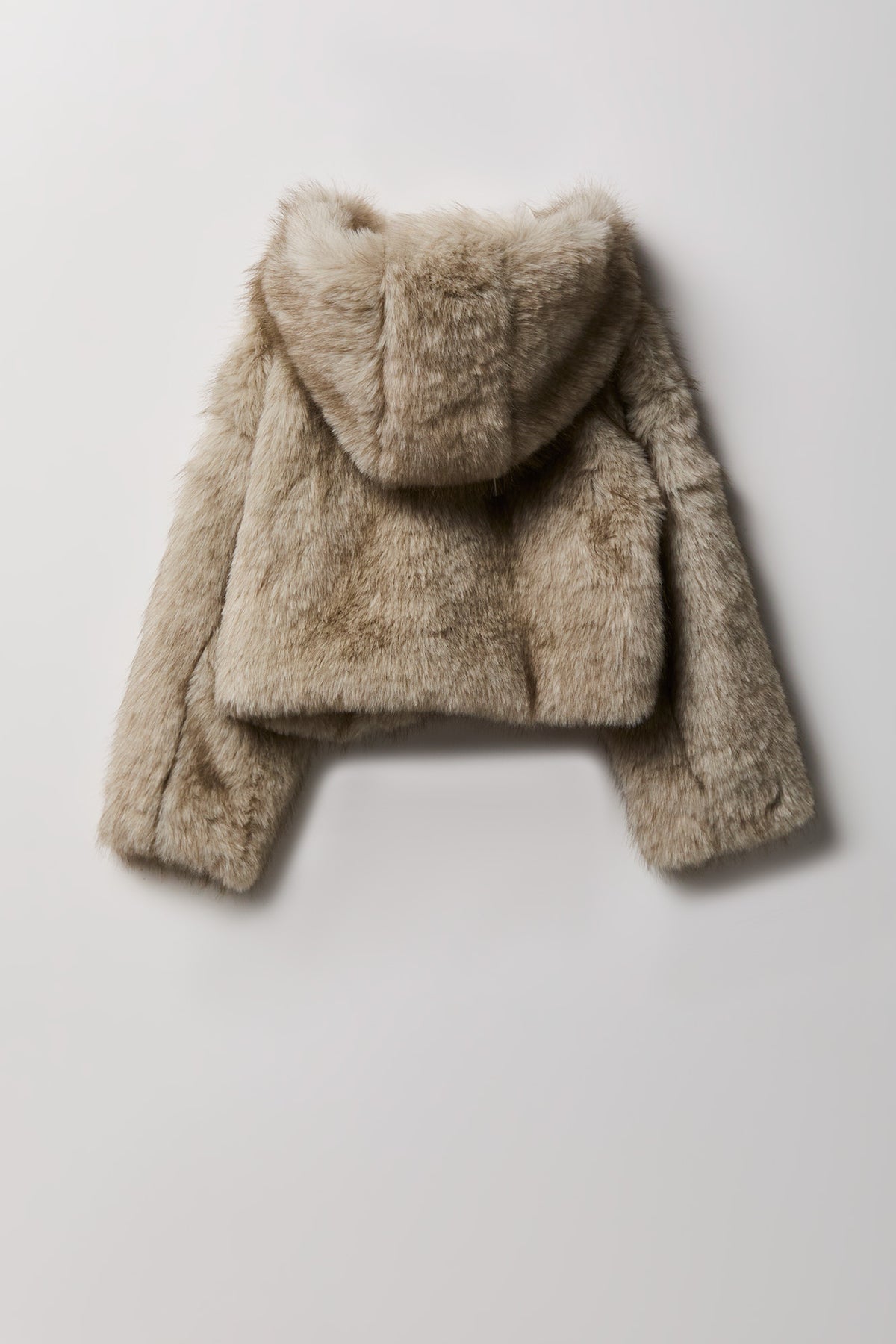 Vue alternative 2. Blouson à capuchon en similifourrure pour fille