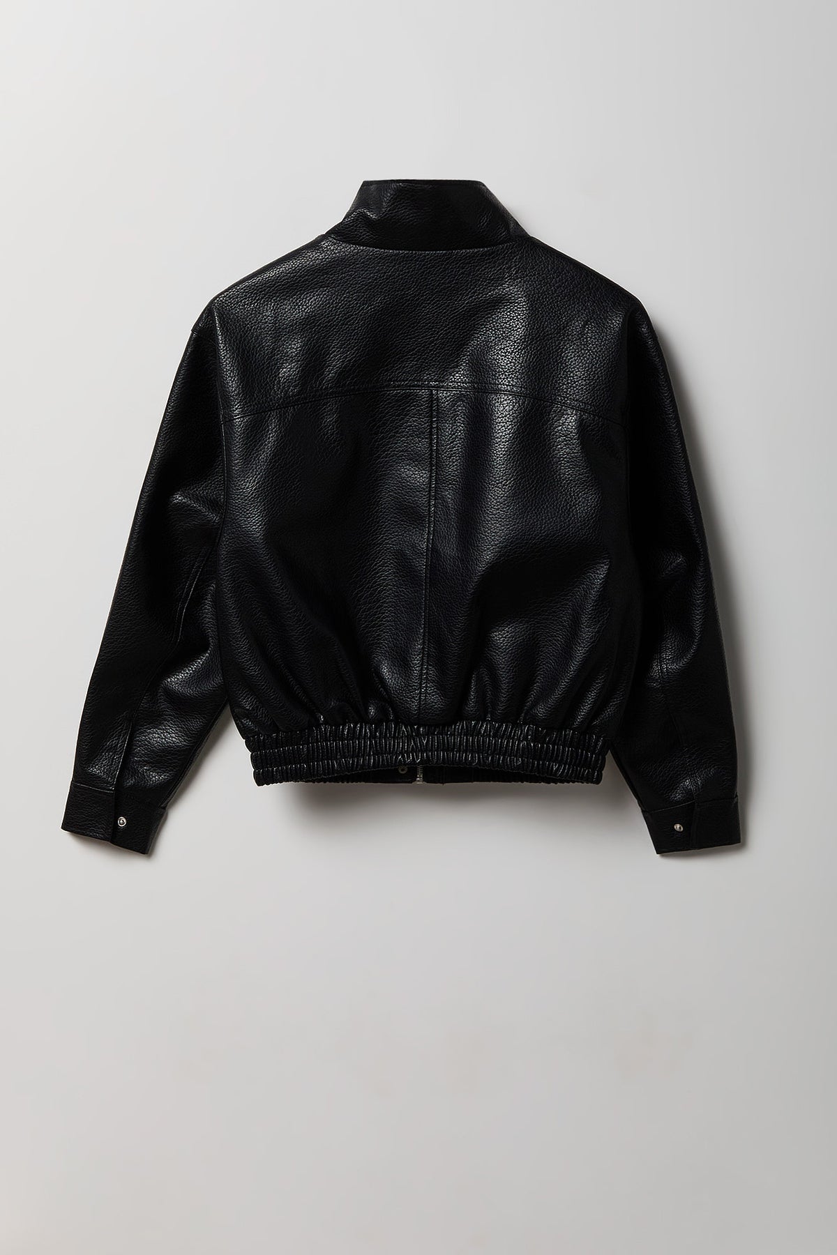 Vue alternative 2. Blouson aviateur en similicuir pour fille