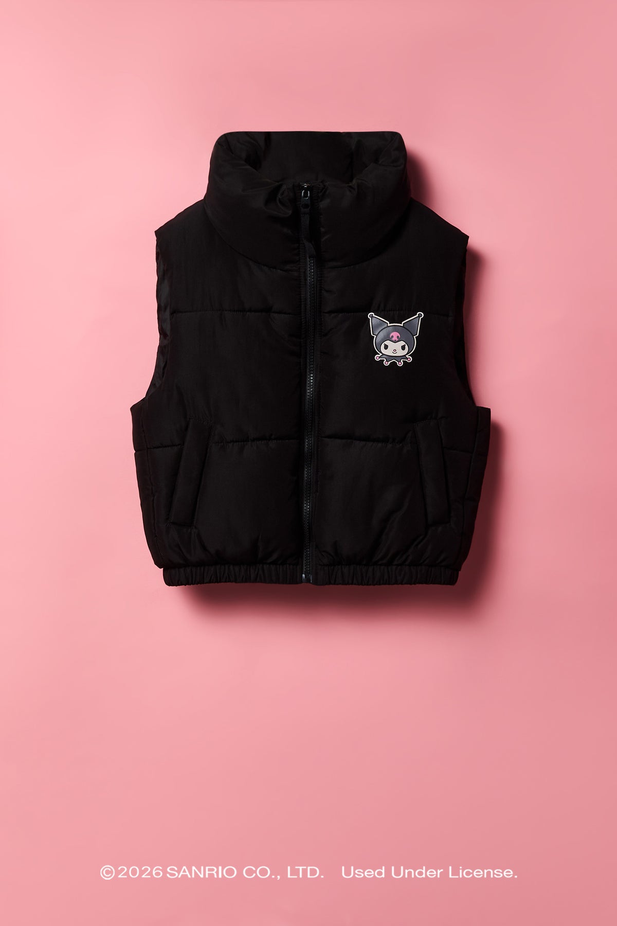 Vue alternative 2. Veste bouffante à imprimé Kuromi™ pour fille