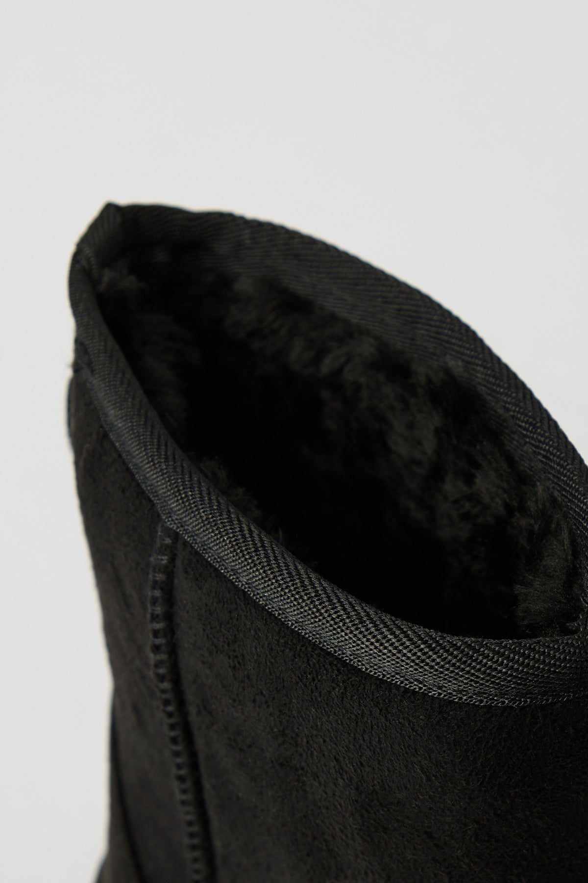 Alt View 3. Faux Suede Ankle Booties - Black