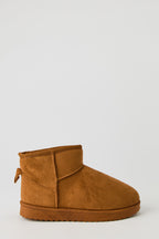 Faux Suede Ankle Booties