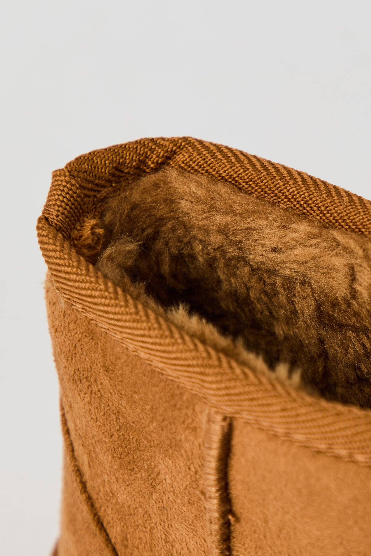 Alt View 2. Faux Suede Ankle Booties - Camel