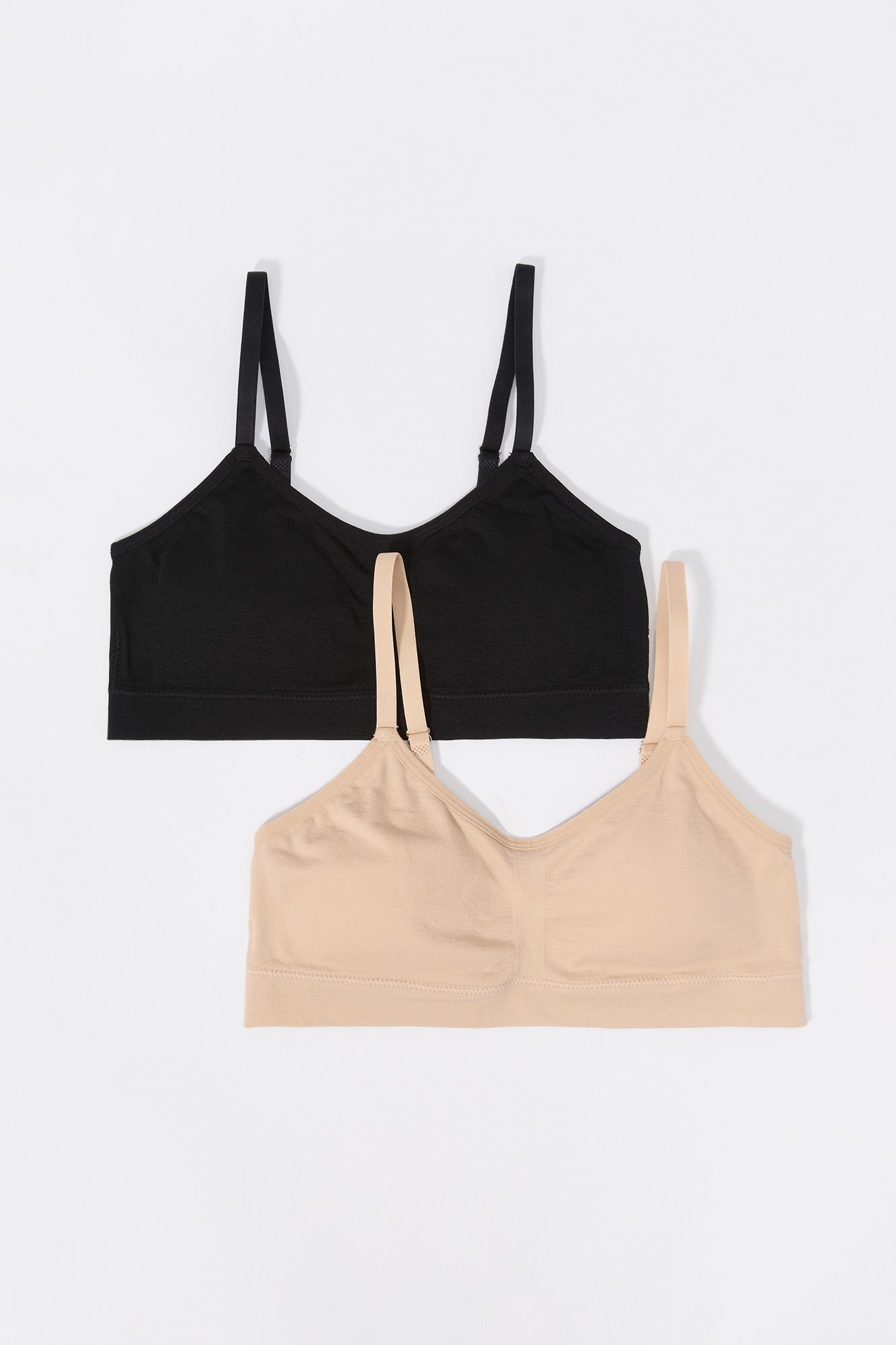 Bralette sans couture pour fille (Paquet de