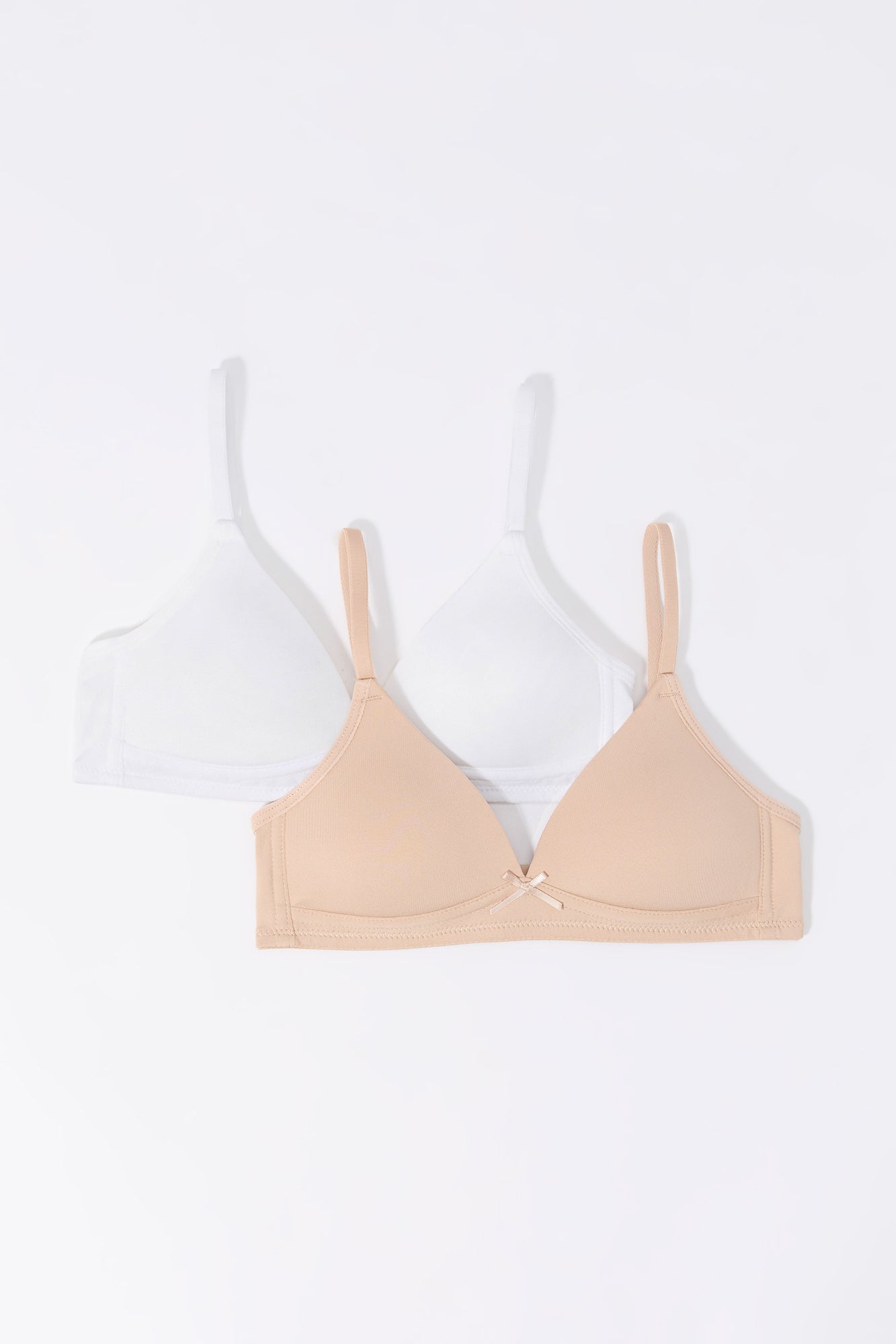 Soutien-gorge coussinÃ© pour fille (Paquet de 2