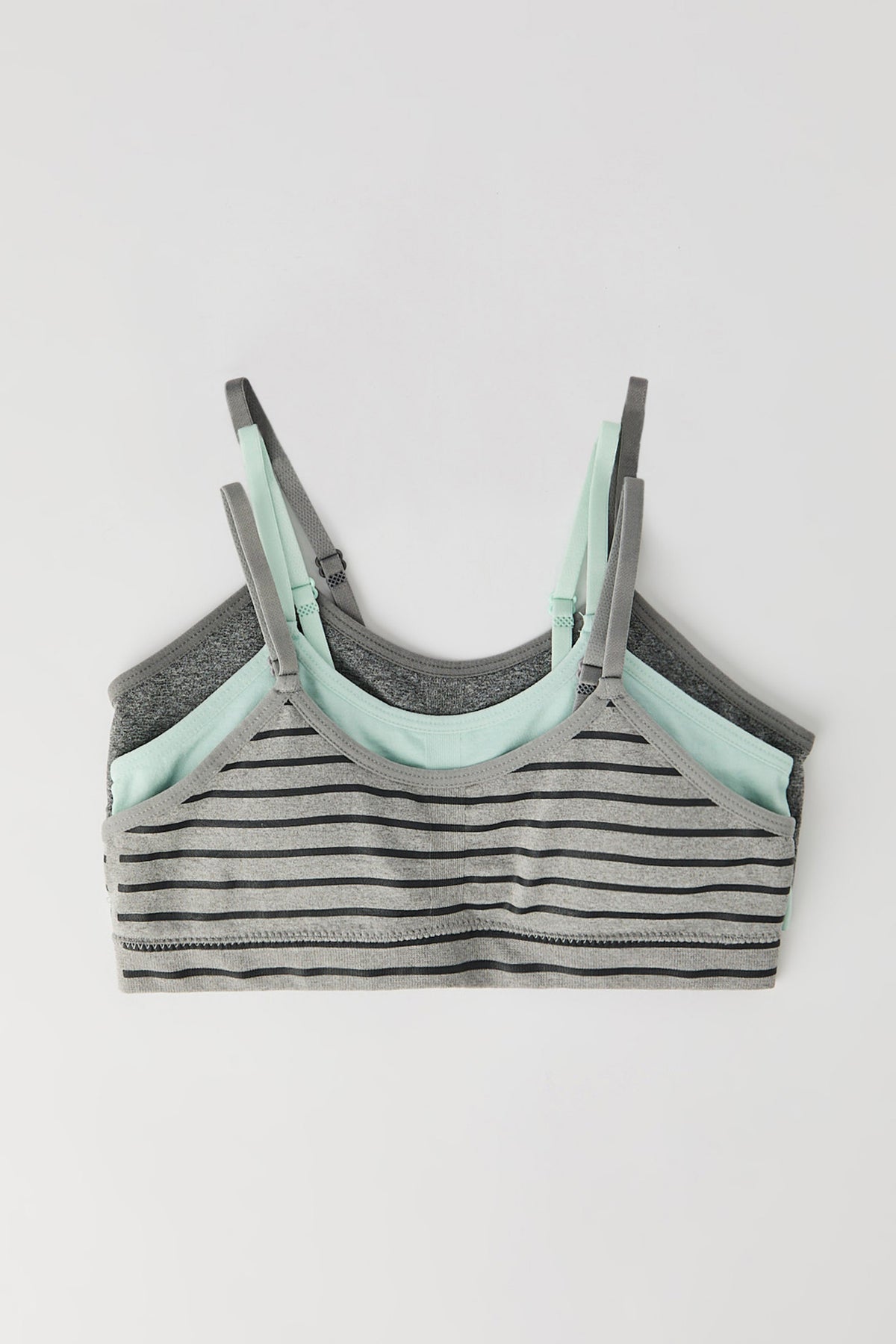 Girls Seamless Bralette (3 Pack) - Blue